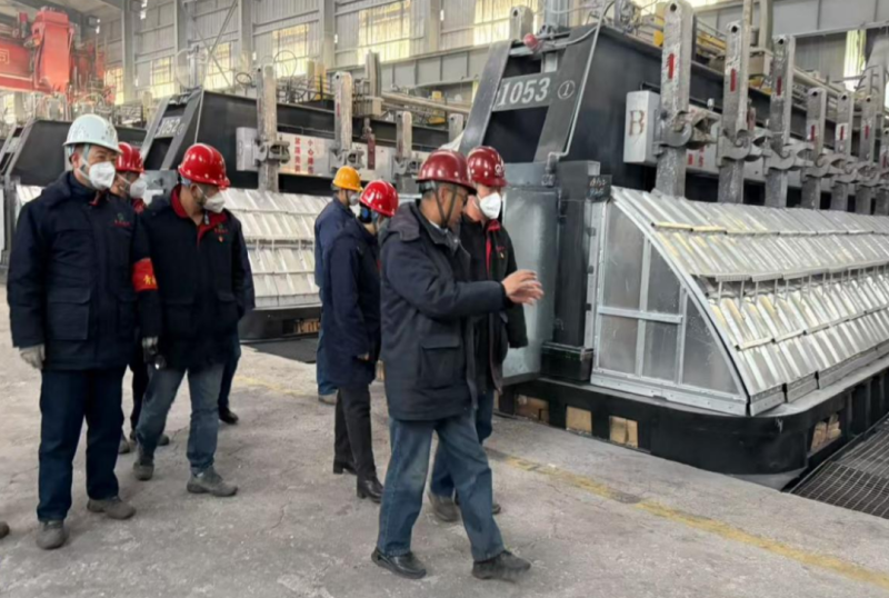 工投公司領(lǐng)導(dǎo)帶隊(duì)開展春節(jié)前安全大檢查