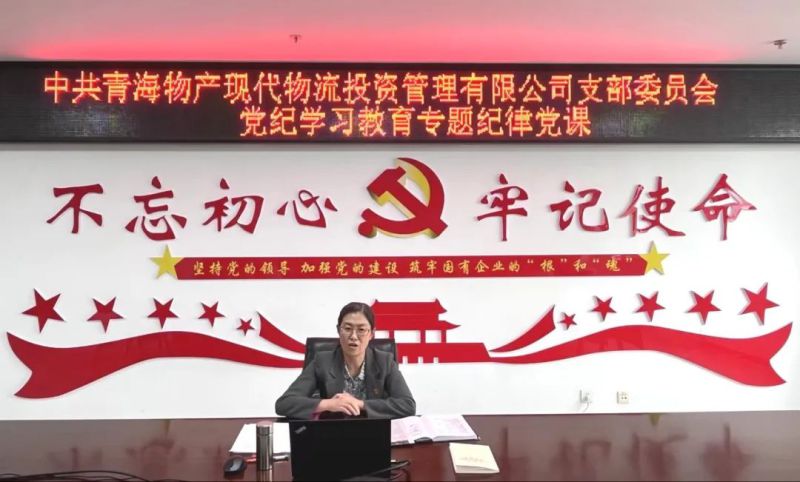 嚴明紀律作風 永葆政治本色&mdash;&mdash;集團黨委書記、董事長劉玲同志講授專題紀律黨課