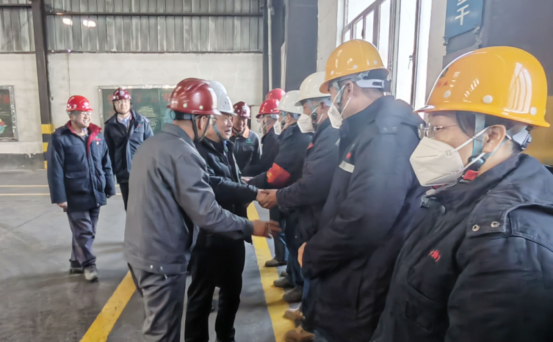 過年好！省國資委領(lǐng)導(dǎo)把新春祝福送到一線崗位