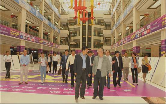 副省長王黎明一行視察朝陽物流園區(qū)，臨空經濟開發(fā)區(qū)工作