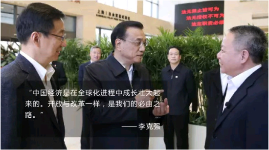 李克強提的更高水平對外開放，2015做了這些